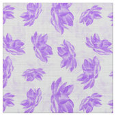 Lila Muster der Lotus-Blume Stoff (Nahaufnahme)