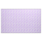 Lila Muster der Lotus-Blume Stoff (Yard (91,4 cm))