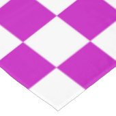 Lila Muster eines Karos Tischdecke (Schrägansicht)