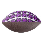 Lila Muster Football (Gedreht 270)