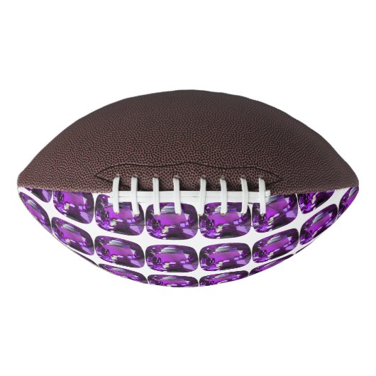Lila Muster Football (Vorderseite)
