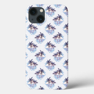 Lila Muster für Wasserfarben Case-Mate iPhone Hülle