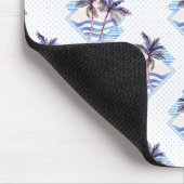 Lila Muster für Wasserfarben Mousepad (Ecke)