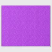 Lila Muster Geschenkpapier (Flach)