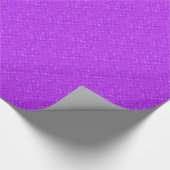 Lila Muster Geschenkpapier (Ecke)