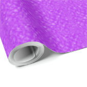 Lila Muster Geschenkpapier (Rolleneckpunkt)