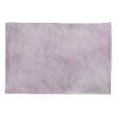 Lila Muster Kissenbezug (Rückseite-Links)