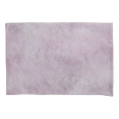 Lila Muster Kissenbezug (Vorderseite-Links)