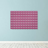 Lila Muster Leinwanddruck (Insitu (Holzboden))