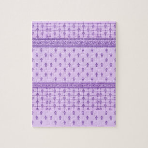 lila Muster Puzzle