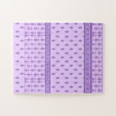 lila Muster Puzzle (Horizontal)