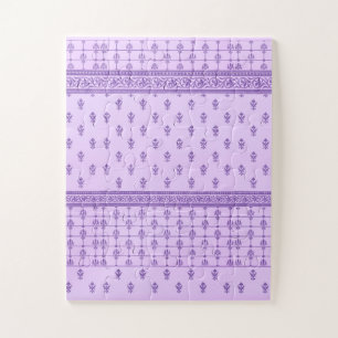 lila Muster Puzzle