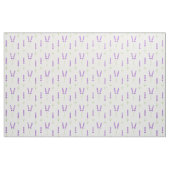 lila Muster Stoff (Yard (91,4 cm))