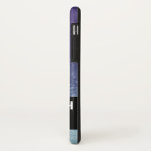 Lila Muster / Vintag Case-Mate iPhone Hülle (Hinten/Links)