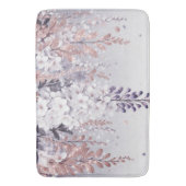 Lila Mystical Wisteria Drift Badematte (Vorderseite Vertikal)