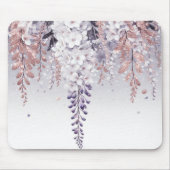 Lila Mystical Wisteria Drift Mousepad (Vorne)