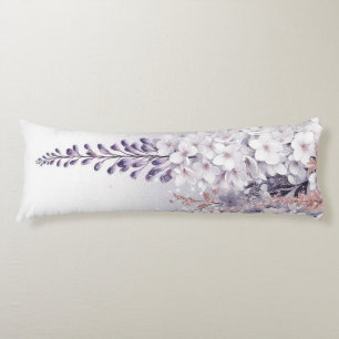 Lila Mystical Wisteria Drift Seitenschläferkissen
