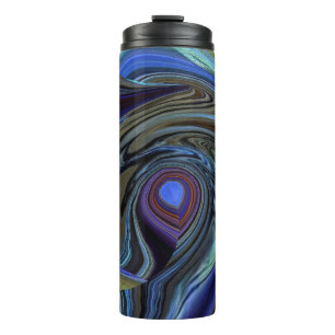 Lila N Gold Traumpackung Abstraktes Wasser Flasche