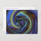 Lila N Gold Traumpackung PostCard Postkarte (Vorne/Hinten)