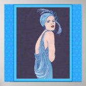 Lila Nacht Poster (Vorne)