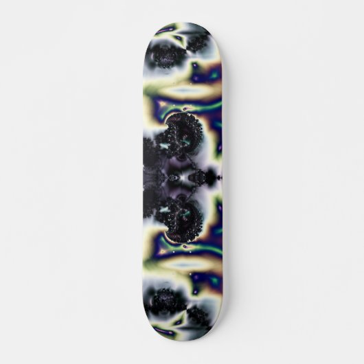 Lila Nacht Skateboard (Vorne)