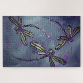 Lila Nachtfliege Puzzle (Horizontal)