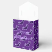 Lila Nachtschläger Zelt-Gefälligkeitsbox Geschenkschachtel (Geöffnet)