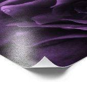 Lila Nahes Up einer Doppelbegonie Fotodruck (Ecke)