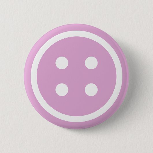 Lila Nähknopf Button (Vorderseite)