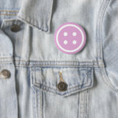 Lila Nähknopf Button (Beispiel)