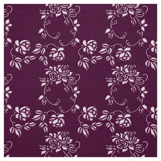 lila nahtloses mit Blumenmuster Stoff (Muster)