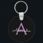 Lila Name der Girl-Monogram-Datei Schlüsselanhänger<br><div class="desc">Keychains (Key Chain) sind die Lila und schwarzen Monogrammnamen. Das macht den perfekten 16 Geburtstag,  Hochzeit,  Brautparty,  Jubiläum,  Babydusche oder Junggeselinnen-Abschied Geschenk für jemanden,  der Lieben glamourösen Luxus und schicke Stile.</div>