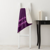 Lila Name der Prinzessin Sherpadecke (Beispiel)