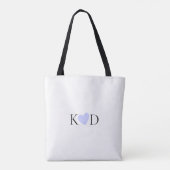 Lila Name des Pastells Tasche (Rückseite)