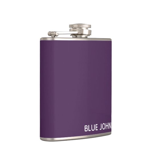 Lila Name von Blue John Flachmann (Rechts)