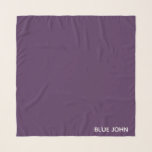 Lila Name von Blue John Schal<br><div class="desc">Lila Name von Blue John</div>