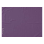 Lila Name von Blue John Tischdecke (Vorderseite (Horizontal))