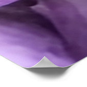 Lila Narbe Poster (Ecke)