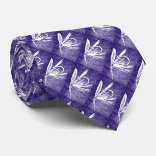 "Lila nasse Fliegen-" Forelle-Fliegen-Krawatte Krawatte