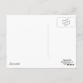 Lila Naturfotografie Postkarte (Rückseite)