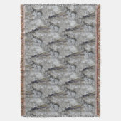 Lila Naturmuster Decke (Vorderseite Vertikal)