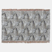 Lila Naturmuster Decke (Vorderseite)