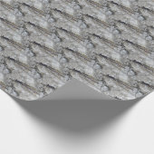 Lila Naturmuster   Geschenkpapier (Ecke)