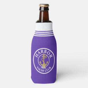 Lila Nautikflasche Cooler Flaschenkühler