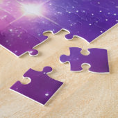 Lila Nebel des Fantasy Universums von Teleskop Puzzle (Seite)