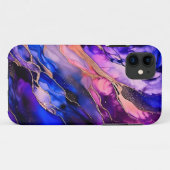 Lila Nebel im Weltraum Case-Mate iPhone Hülle (Rückseite (Horizontal))