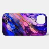 Lila Nebel im Weltraum Case-Mate iPhone Hülle (Rückseite (Horizontal))