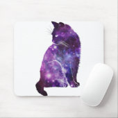 Lila Nebel Mousepad (Mit Mouse)