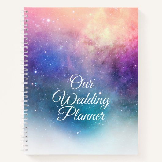 Lila Nebel Notizblock (Vorderseite)