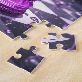 Lila Nebel Schach Puzzle (Seite)